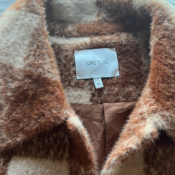 Anthropologie Greylin Checkered Coat - Picture 12 of 17